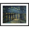 thumbnail image 2 of Art.com Starry Night over the Rhone, c.1888 Giclee Print by Vincent van Gogh, Black Frame Wall Art, 29" x 23", 2 of 5