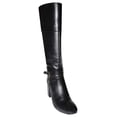 thumbnail image 1 of BOTA ALTA LEON MUJER NEGRO TERNERA 039 LEON  039p, 1 of 4