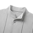 thumbnail image 6 of hoksml Men's Short Sleeve Collared T-Shirt, Vertical Seam Relaxed Fit Soft Top with Stand Mandarin Collar for Business Golf Daily Outdoor Casual Wear, 6 of 6