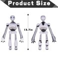 thumbnail image 4 of Robot Peluche Juguete 13 Pulgadas Regalos Divertidos Suaves para Niñas Y, 4 of 9