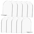thumbnail image 6 of PBPBOX 10Pcs Reusable Acrylic Sign Blanks Clear Table Place Holders for Wedding and Restaurant, 6 of 8