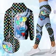 thumbnail image 3 of Conjunto deportivo 3D para mujer, pantalones de Yoga con capucha, moda deportiva, sudadera esencial con capucha, moletons com capuz, novedad de 2024, 3 of 5