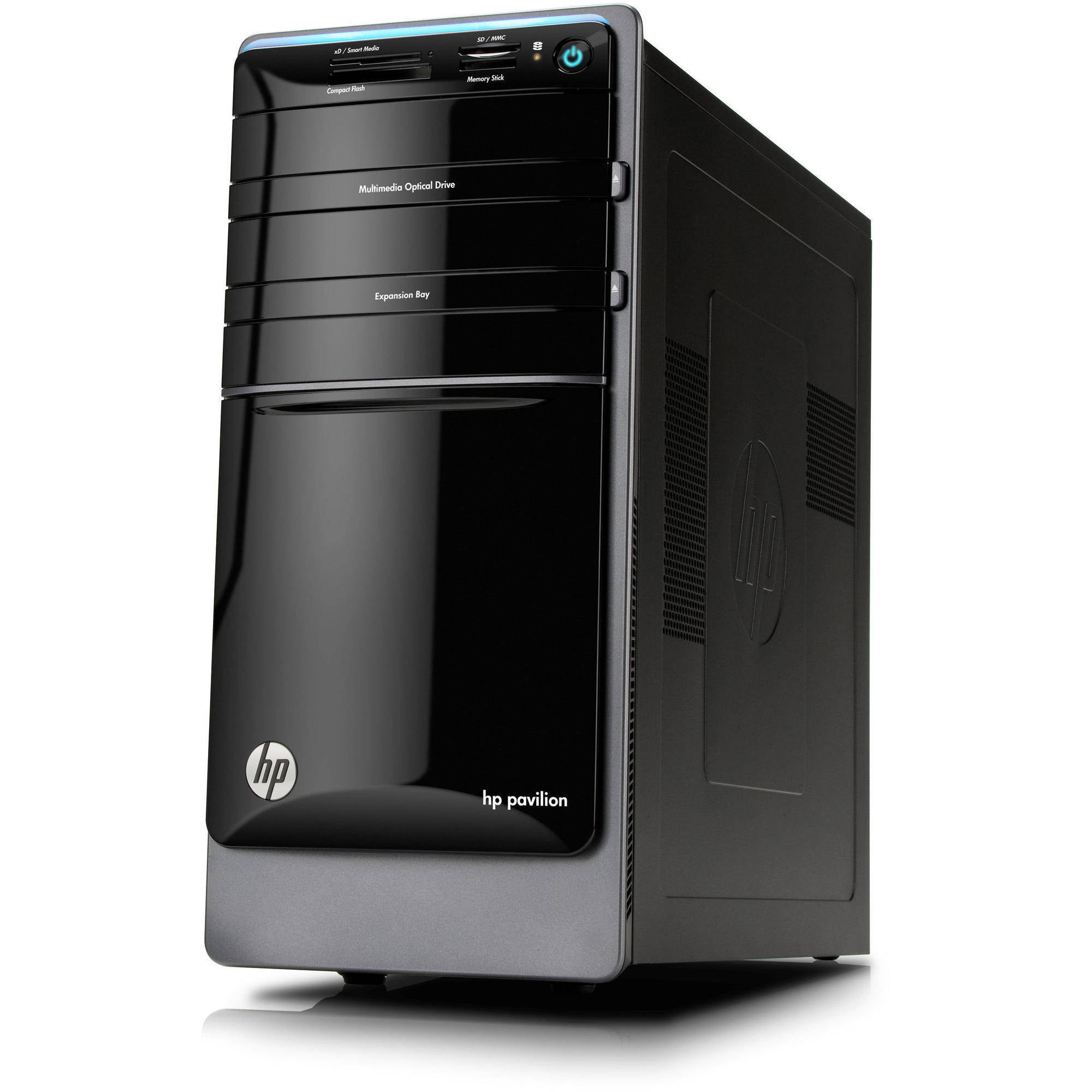 Hp Black Pavilion P7 1423w Desktop Pc With Intel Core I5 23 Processor 8gb Memory 1tb Hard Drive And Windows 8 Monitor Not Included Walmart Com Walmart Com