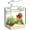 White, variant on Beta Fish Tank, 2 Gallon Betta Fish Aquariums with Filter & Light, for Men, Fish Tanks for Kids & Starter