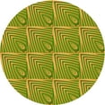 thumbnail image 1 of Ahgly Company Indoor Square Patterned Pistachio Green Area Rugs, 3' Square, 1 of 6
