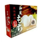 NineChef Bundle - Japanese Rice Cake Mochi Daifuku 7.4 Oz / 210 G (Pack of 2) + 1 NineChef Brand Long Handle Spoon