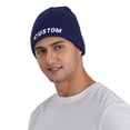 thumbnail image 5 of Custom Beanie Hat for Men, Add Your Photo, Pattern, Name or Text, Customized Winter Gift for Dad, Husband, Son, boyfriend., 5 of 8