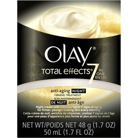 Olay Total Effects Night Firming Facial Moisturizer Treatment 1.7 fl.