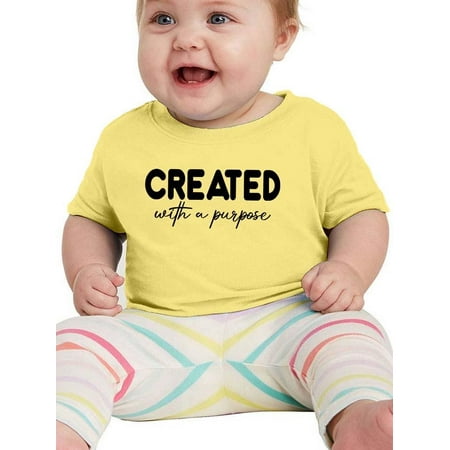 

Created With A Purpose T-Shirt Infant -Smartprints Designs 18 Months