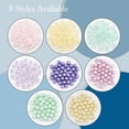 thumbnail image 4 of Kit de 320 cuentas para hacer joyas, cuentas acrílicas transparentes con forma de flor, cuentas de vidrio perlado para pulseras, collares y joyas., 4 of 6