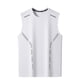thumbnail image 1 of pstuiky Camiseta sin mangas para hombre, Blusa deportiva sin mangas ajustada de color sólido informal a la moda para hombre Chaleco de hombre l, 1 of 5