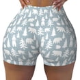 thumbnail image 2 of Fuzoiu Polar Bears And Snowy Winter Print Women's Workout Shorts,Workout Biker Shorts Women,Exercise Fitness Shorts,Scrunch Short, Athletic Shorts for Gym Yoga Running Sport Active-XX-Large, 2 of 8