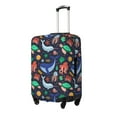 thumbnail image 2 of Daiia The Underwater World Luggage Cover, Thickened Washable Travel Luggage Covers, Elastic Unique Baggage Covers for 18-20 inch Luggage-Large, 2 of 9