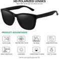 thumbnail image 4 of MEETSUN Gafas de sol polarizadas para mujeres y hombres de moda clásico retro estilo de diseñador moda protección UV400, 4 of 4