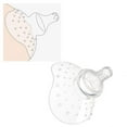thumbnail image 5 of EIMELI Nipple Shield - Premium Contact Nippleshield for Protects Sore Cracked Nipples Flat Inverted and Latch On Difficulties to Help Mums Continue Breastfeeding(2 Pack), 5 of 10