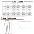 thumbnail image 3 of High Waisted Yoga Pants Women Stretchy Straight Leg Butt Lifting Yoga Tights Tummy Control Comfy Soft Workout Slacks, 3 of 6