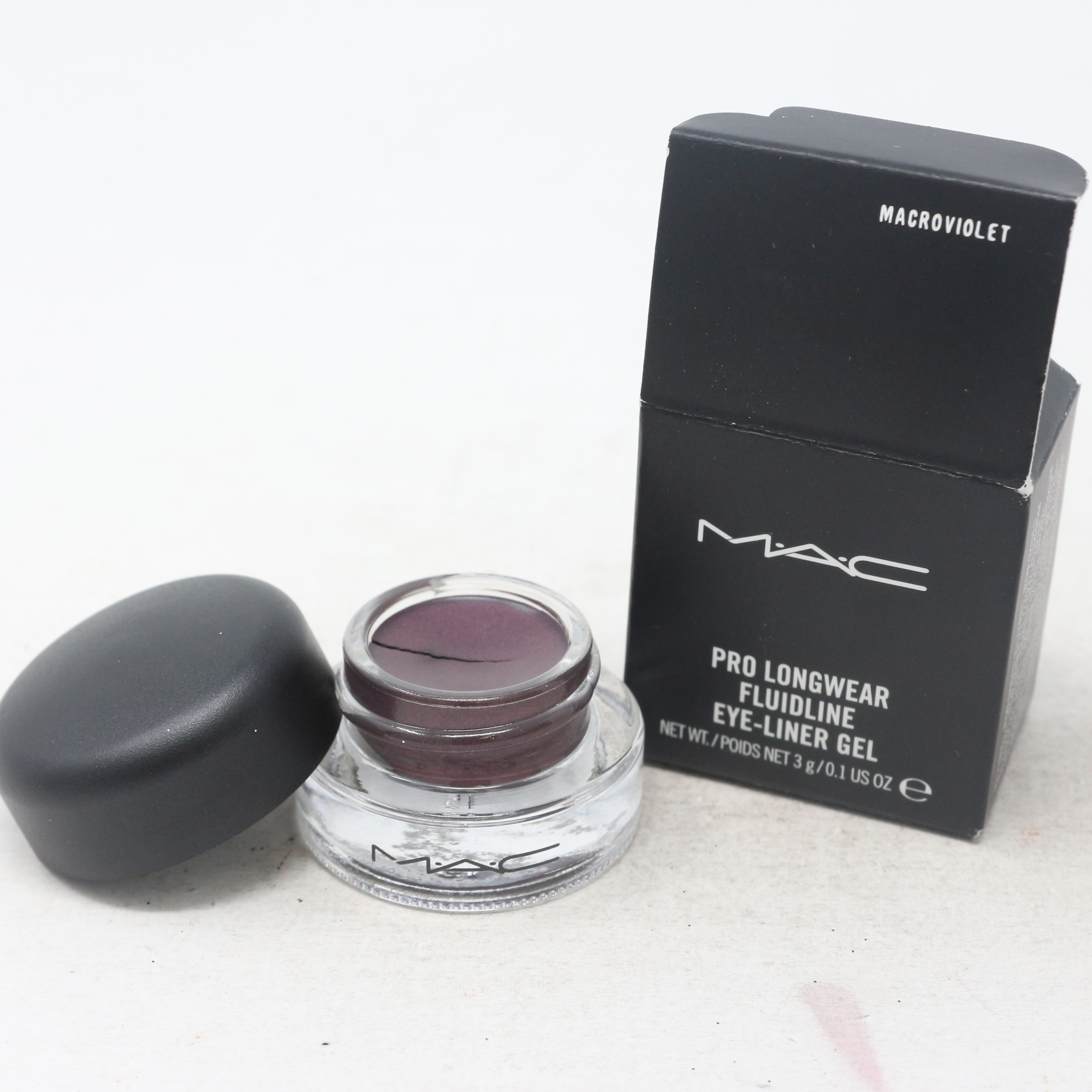Mac Pro Longwear Fluidline EyeLiner Gel 0.1oz/3g New With Box