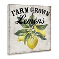 thumbnail image 3 of Stupell Industries Rustic Lodge Farm Grown Lemons Canvas Art, 17 x 17, by Creatif Belle, 3 of 8