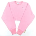 thumbnail image 6 of Champion Life Women's Crop Top Sweatshirt Reverse Weave Cut Off Long Sleeve, 6 of 11