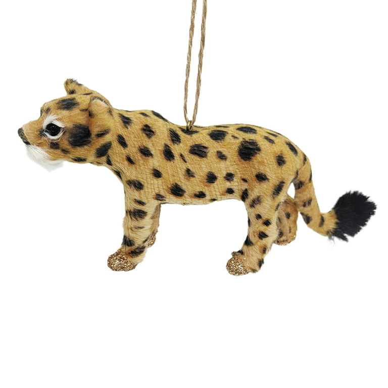 D-GROEE Mini Animal Toys Jungle Zoo Animals Figures Wild Plastic Animals  Wild Animal Figurines Miniature for Toddlers Kids Gift Animal Themed Xmas  Tree Pendant Party Supplies Decorations 