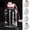 Pink, variant on Large Capacity Motivational Water Bottle With Handle Leakproof Jug For Outdoor Camping Gym Fitness Activities