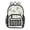 Vintage Pastel Colors Floral, variant on PVC Transparent Backpacks Clear Backpack for Travel and Outings Vintage Pastel Colors Floral