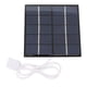 thumbnail image 2 of Panel Solar Portátil, Compáctoo de 1.2W 5V Panel Solar Cargador de Energía Ahorro de Energía Para Senderismo, 2 of 7