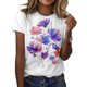thumbnail image 1 of Camiseta ZOCANIA con estampado floral para mujer en mezcla de algodón, 1 of 1