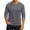 v#263Dark Gray1034, variant on Rggeeun Men'S T-Shirt Solid Color Henley Buttons Cotton Knit Long Sleeve Crew Neck Lightweight Relaxed Fit For Evening Party Fashion Tee,Beige,L