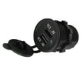 thumbnail image 1 of Adaptador de encendedor de cigarrillos, cargador USB Dual de 5V 2.1A, enchufe hembra para coche, motocicleta y camión Jadeshay A, 1 of 8