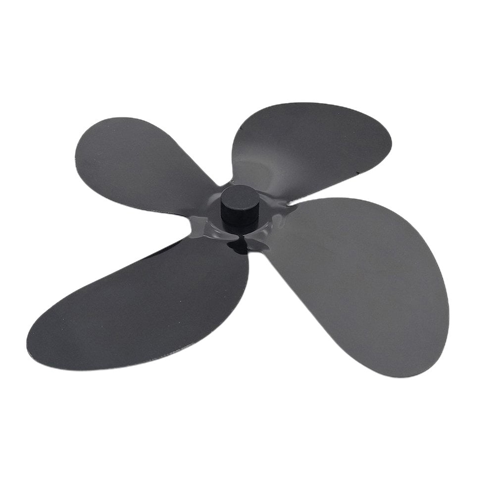 BJYX 4-Blade Stove Fan Eco Friendly Heated Fireplace Fan For Wood Burning Ecological  Heat Powered Five Star Shape | Walmart Canada