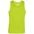 thumbnail image 1 of Camiseta sin mangas de entrenamiento para jóvenes LIME L Ropa deportiva Augusta 704, 1 of 1