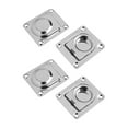 thumbnail image 2 of 4Pcs Stainless Steel Flush Mount D-Rings for Boats Trailers Trucks Floor Mount, 2 of 6