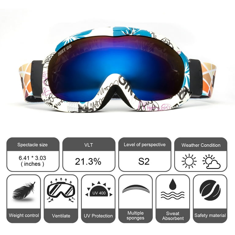 福袋 オンライン JUST GO Winter and Motorcycling Skiing for Goggles Ski EyeProtection