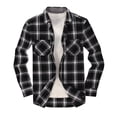thumbnail image 5 of Damipow Men's Flannel Shirts Plaid Long Sleeve Button Down Shirt,Sizes S-2XL,Mens Shirts, 5 of 6