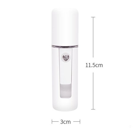 

Nano Mister USB Rechargeable Handheld Facial Vaporizer Mini Portable Humidifier Facial Steamer Device