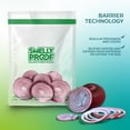 thumbnail image 3 of 50pk Bulk, Smelly Proof Micro Bags - Ultra-Durable, Reusable, BPA-Free, 2" x2", US-Made, 50 Pcs, 3 of 5