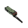 thumbnail image 6 of Swiss Tech 17 in 1 Multitool Knife with AUS 8 Steel Blade Scissors and Saw, Olive, 6 of 12