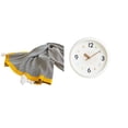 thumbnail image 1 of Manta De Punto A Rayas, Suave Y Cálida, Estilo Rústico, Para Dormitorio, Sofá, Cama, Silla, Reloj De Pared Moderno, Redondo, Silencioso, Con Números Grandes, Decorativo Para El Hogar, La, 1 of 8