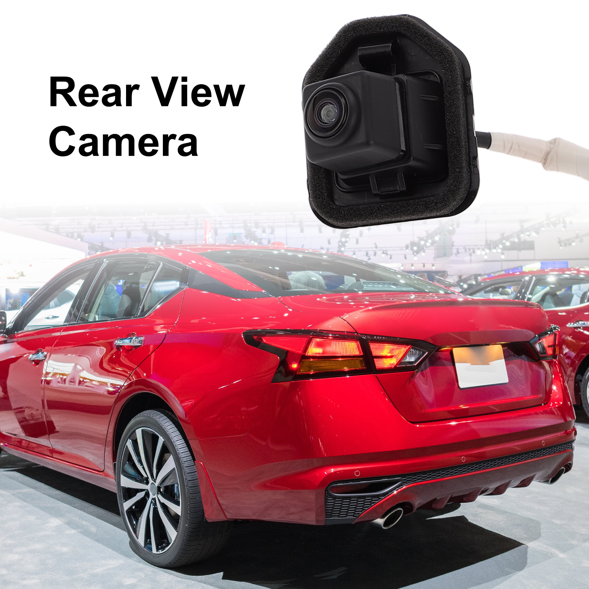 Unique Bargains License Plate Rear Camera for Nissan Altima 2013 Park Assist Rear Camera