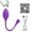 Purple, variant on XBONP Vibrating Egg Wearable G-spot Vibrator with APP Control for Women, Rechargeable Sex Toys, Purple