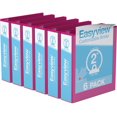 thumbnail image 1 of Davis Group, Easyview Premium, Round Ring, Customizable, View Binder, 6 Pack, 2", 1 of 3