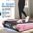 thumbnail image 3 of Simpfree Smallest Walking Pad with Incline,2.5HP Under Desk Treadmill,300lbs Weight Capacity Compact Mini Treadmill,Smart Remote Control | LED Display | Cool Lighting, 3 of 7