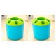 thumbnail image 2 of Injueey Soporte poroso para cepillo de dientes, soporte para de dientes, tubo para cepillo de para parejas, bloque de bolígrafo de Azul 2piezas Injueey CBP007177, 2 of 5
