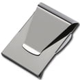 thumbnail image 4 of Slim Clip - Clip de dinero de doble cara contiene hasta 30 billetes en un lado y 6 tarjetas de crédito para hombres y mujeres (cromo negro) SLIM CLIP SCCH-MO-C, 4 of 4