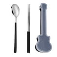 thumbnail image 1 of MesaSe Ensemble de Couverts 1 Ensemble Miroir de Table en Métal Pratique Ensemble de Couverts Réutilisables pour Camping, 1 of 5