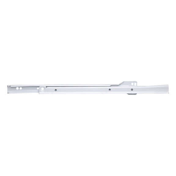Hickory Hardware Drawer Slide Collection 14" Drawer Slide, Bottom Mount - White