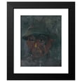 thumbnail image 2 of Arnold Peter Weisz-Kubínčan 15x18 Black Modern Framed Museum Art Print Titled - Head of a Man in a Hat (1940-1944), 2 of 5