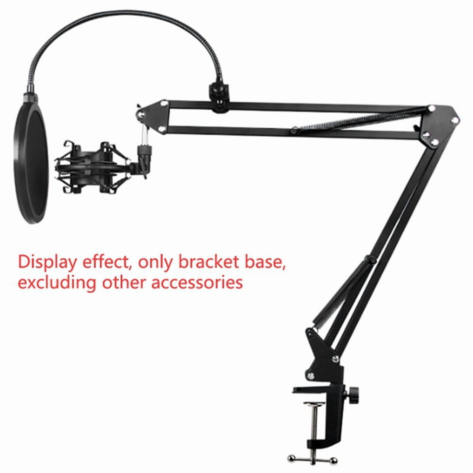 5X Heavy-Duty Metal Table Mounting Clamp for Microphone Suspension Boom Scissor Arm Stand Holder