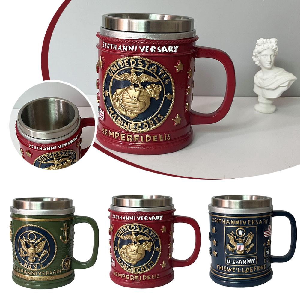 Republican Kaffeetasse „Drain The Swamp“ – USA Flag Design, 325 Ml, Spülmaschinenfest, Geschenk Für Patrioten